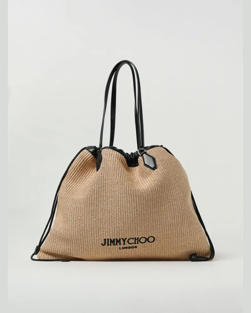 Jimmy Choo Schultertasche damen Beige