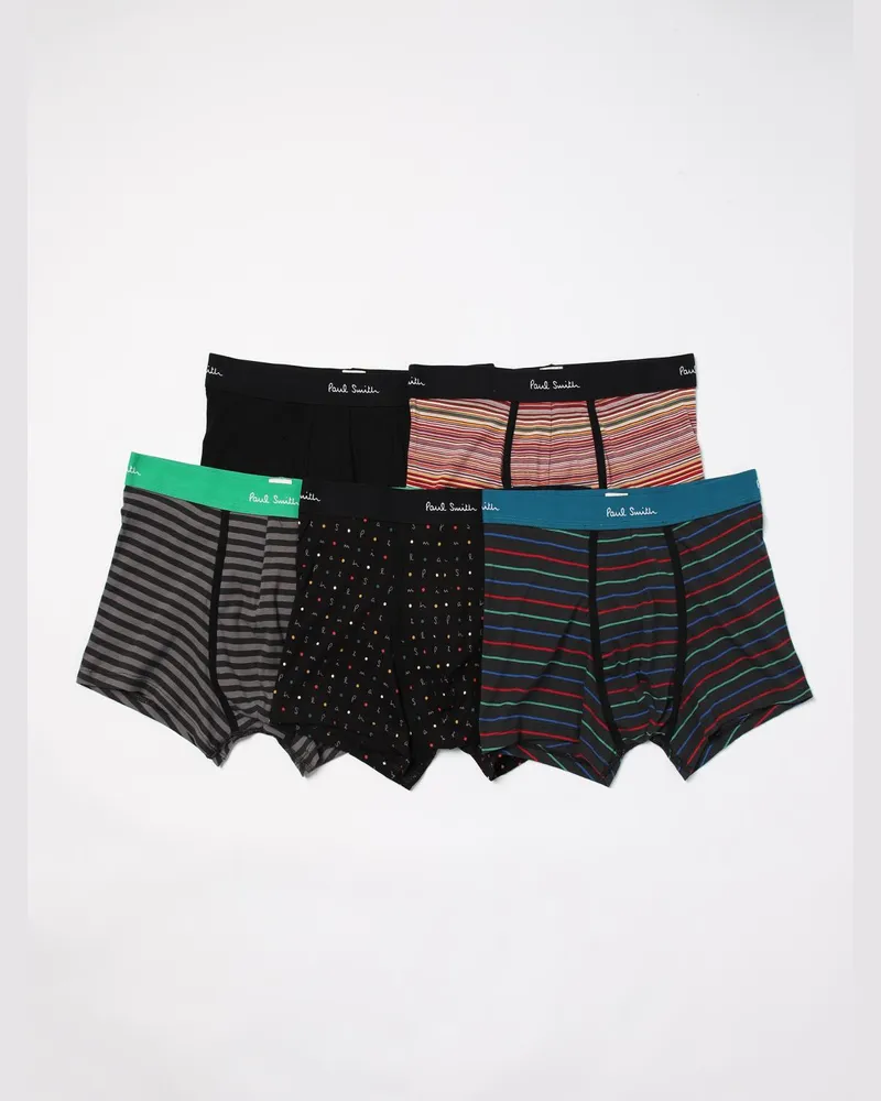 Paul Smith 5er-Set Boxer aus Stretch-Baumwolle Bunt