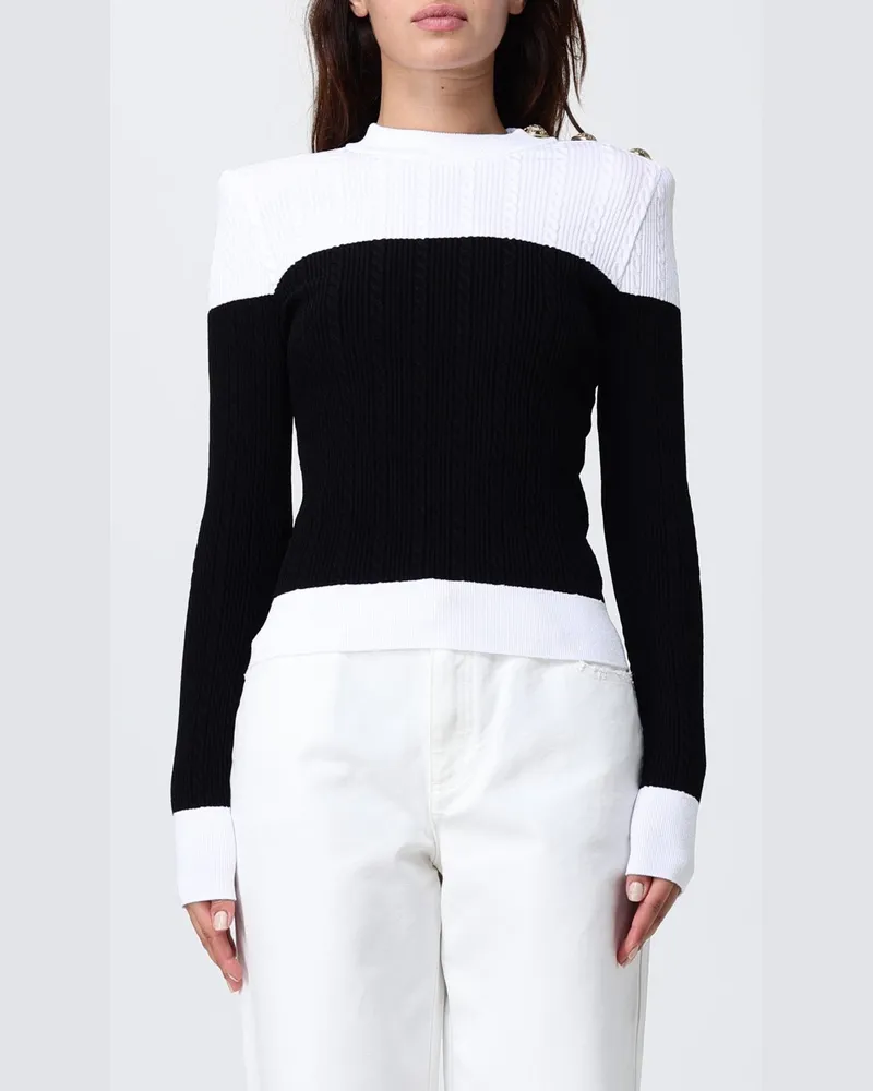 Balmain Top damen Schwarz
