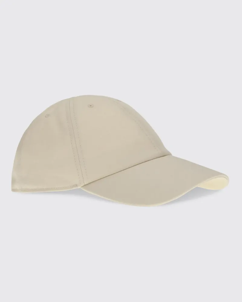Fendi Baseballkappe aus Baumwolle mit gesticktem FF-Monogramm Weiß