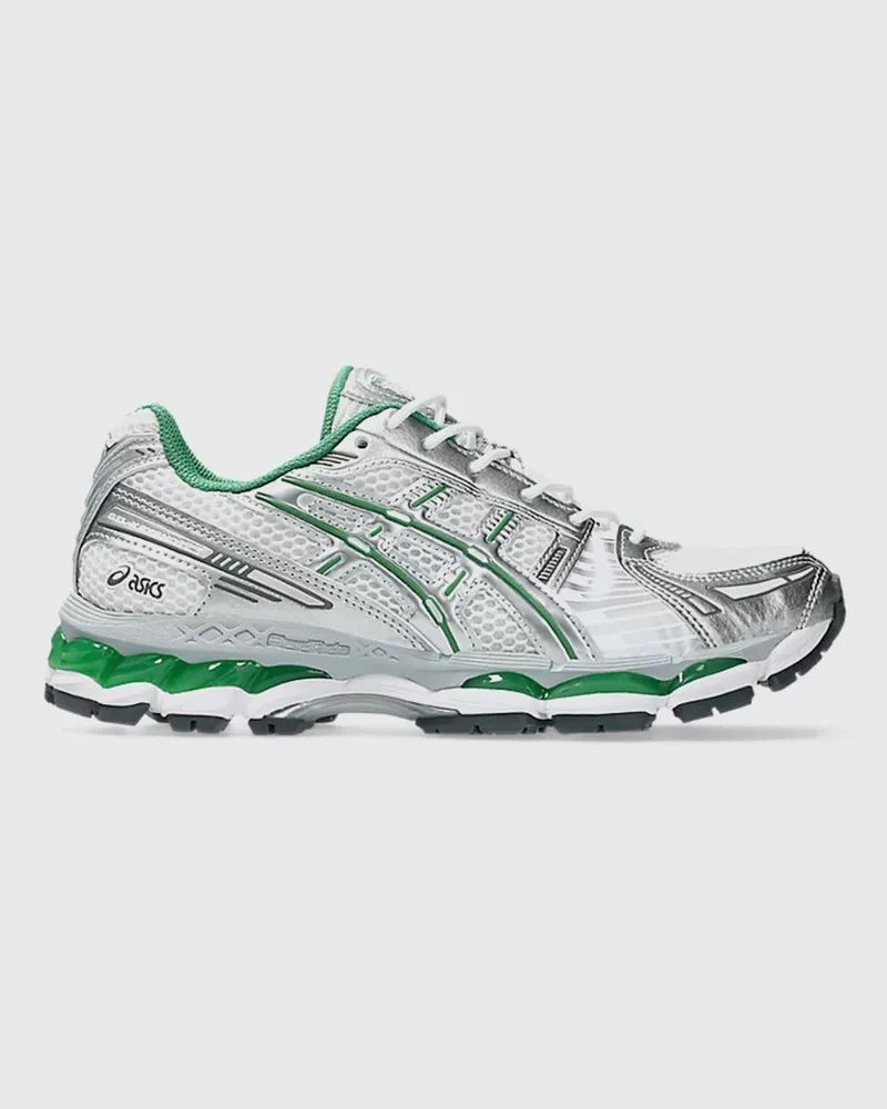 Asics Gel-Kayano 12.1 Sneakers aus Mesh und Gummi Silber