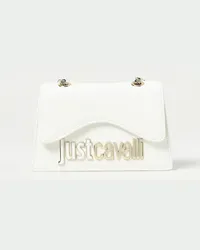 Just Cavalli Schultertasche Weiß