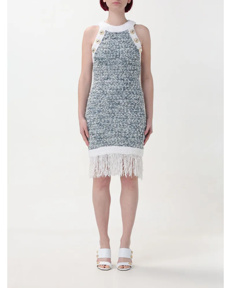 Balmain Kleid damen Hellblau