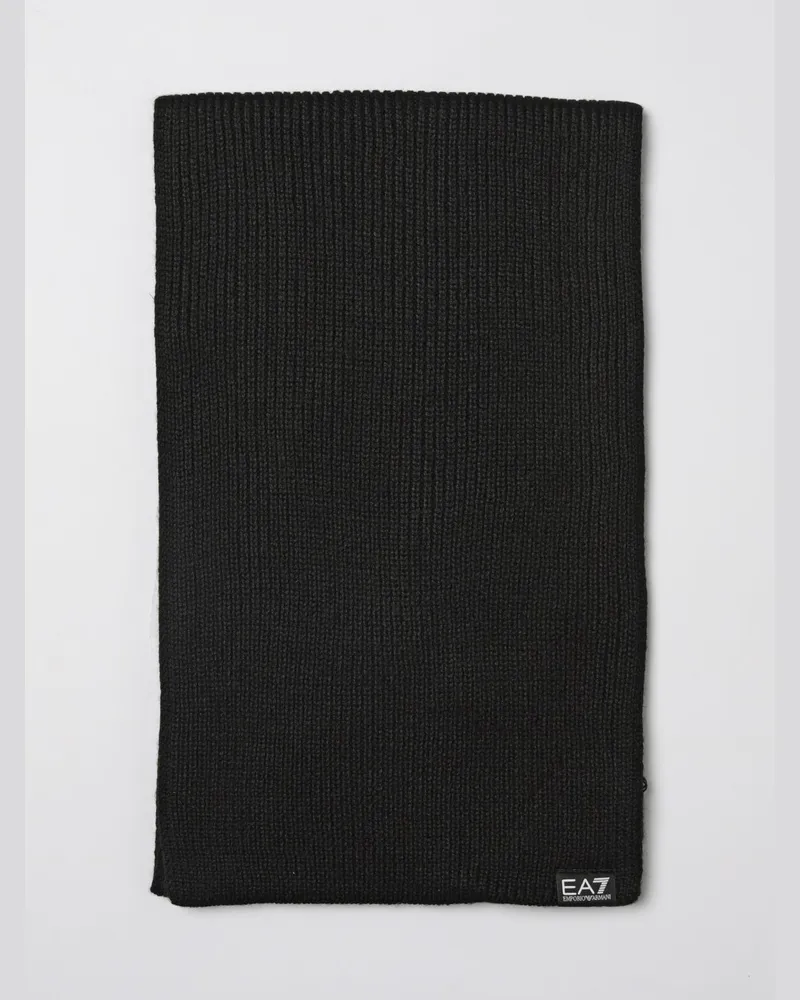 EA7 Schal herren Schwarz