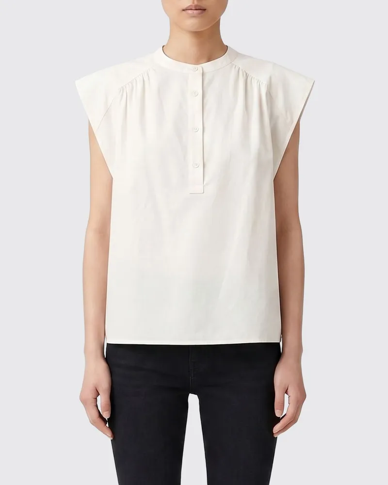 Pinko Baumwollbluse Weiß