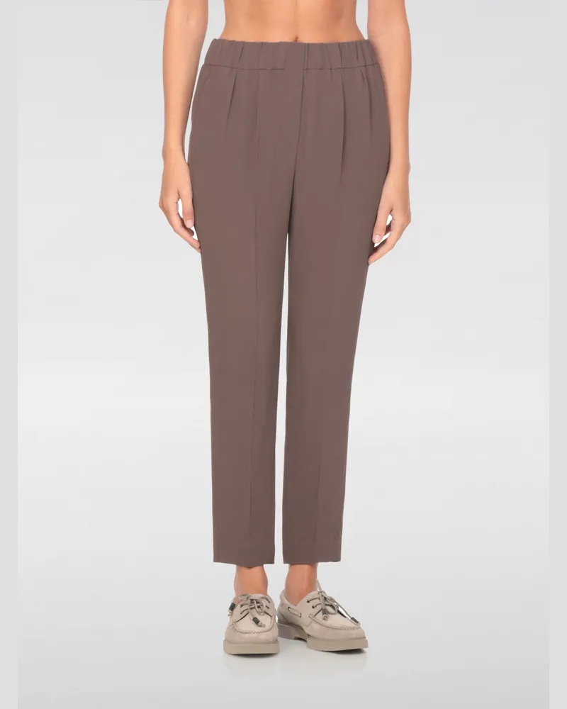 Brunello Cucinelli Hose damen Braun
