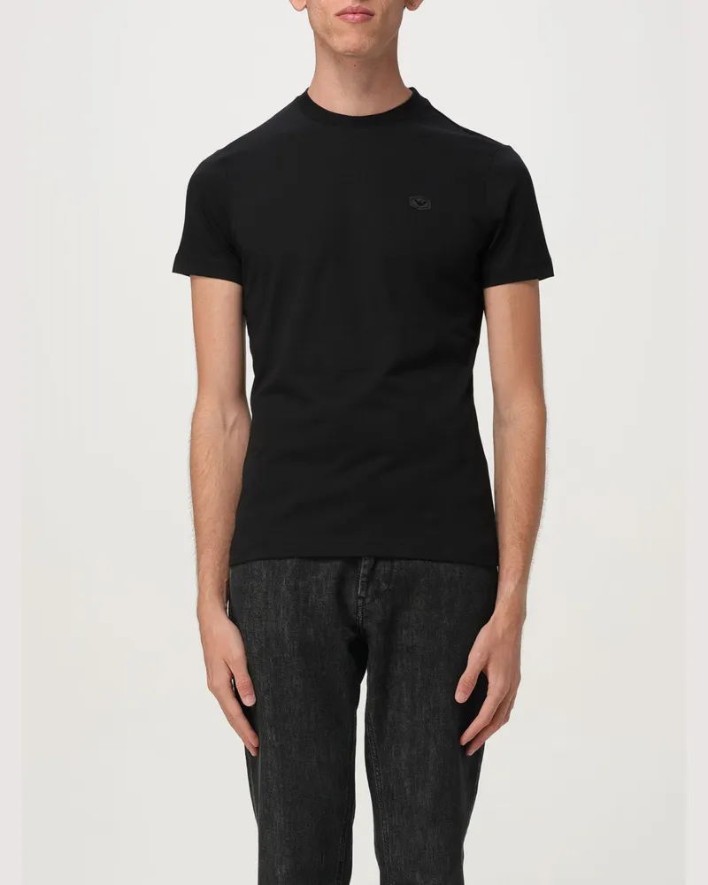 Emporio Armani T-shirt herren Schwarz