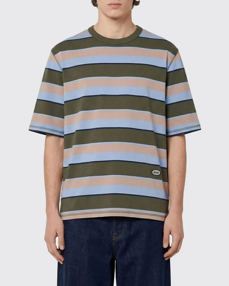 AMI Paris T-shirt herren Rot