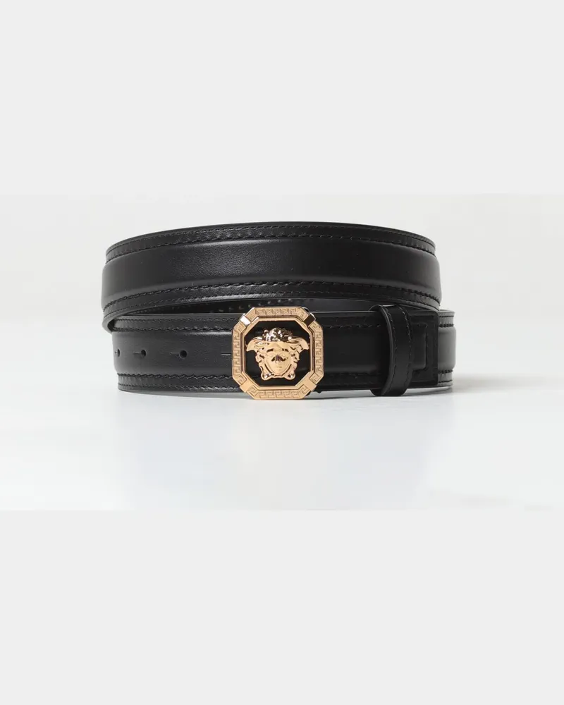 Versace Grtel herren Schwarz