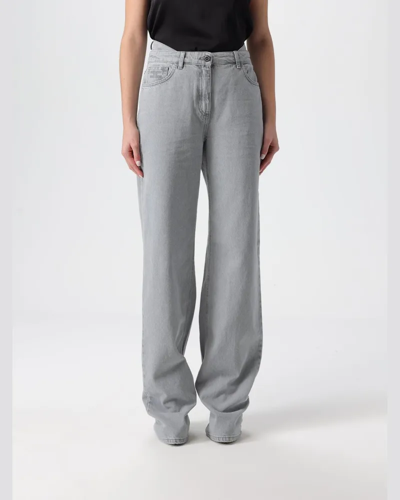 Elisabetta Franchi Jeans damen Grau