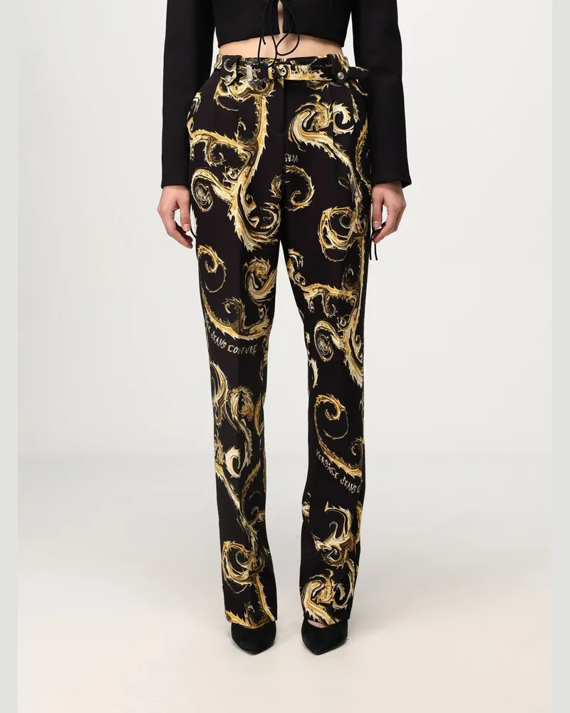 Versace Jeans Hose damen Gold