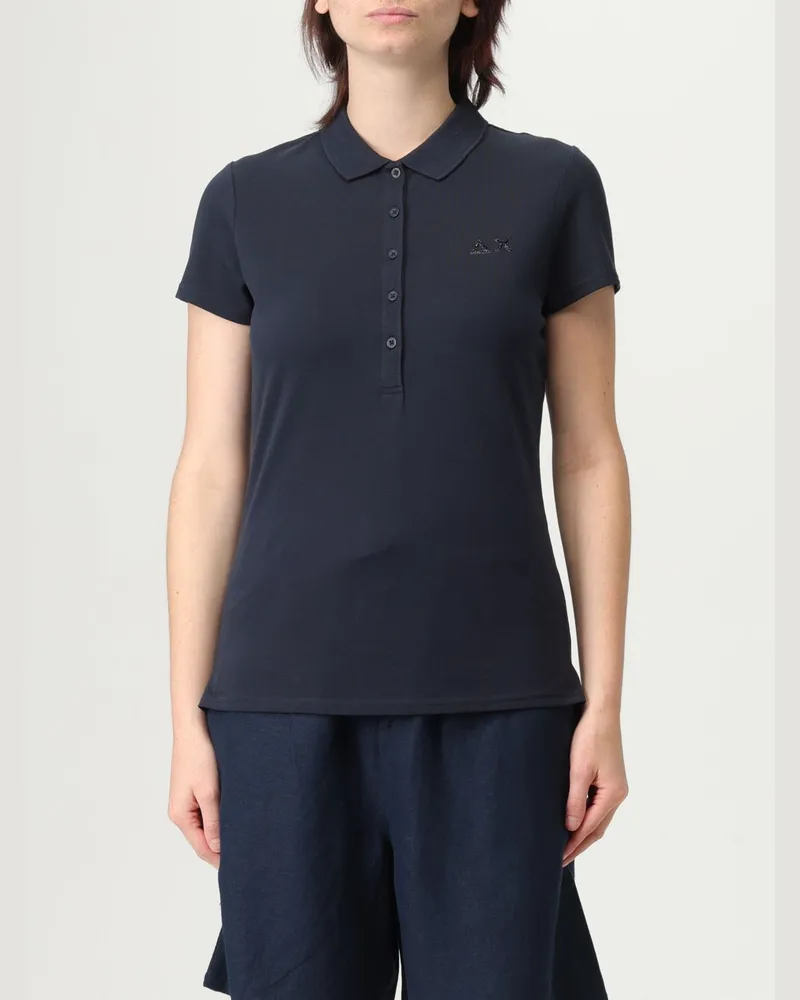 Sun68 Polo damen Blau