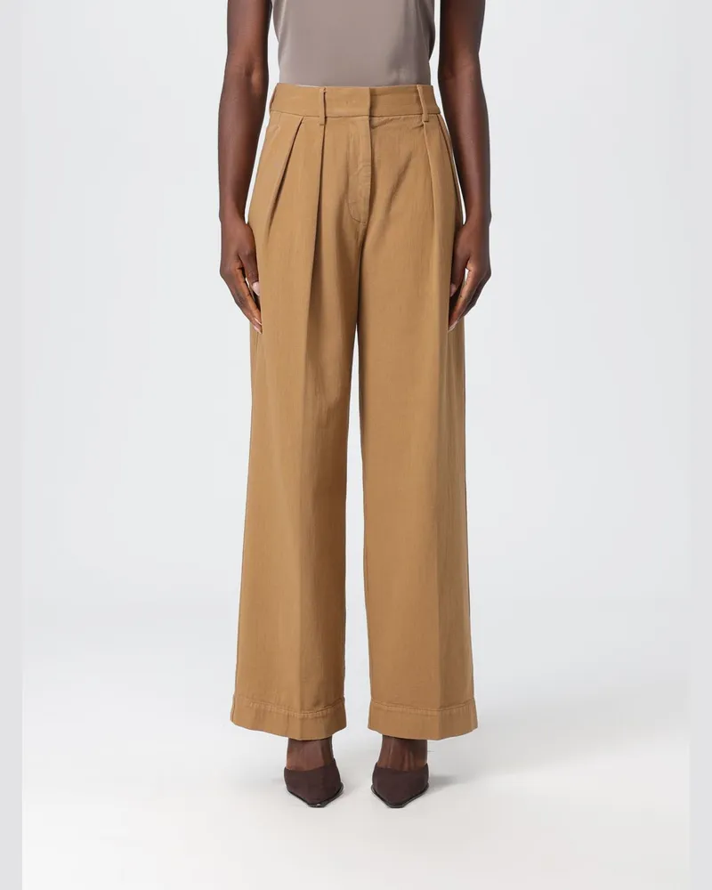 forte_forte Hose damen Beige