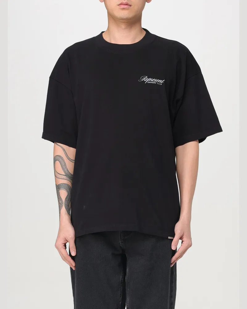 REPRESENT T-shirt herren Schwarz