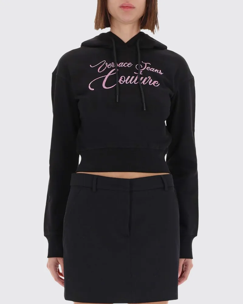 Versace Jeans Sweatshirt damen Schwarz