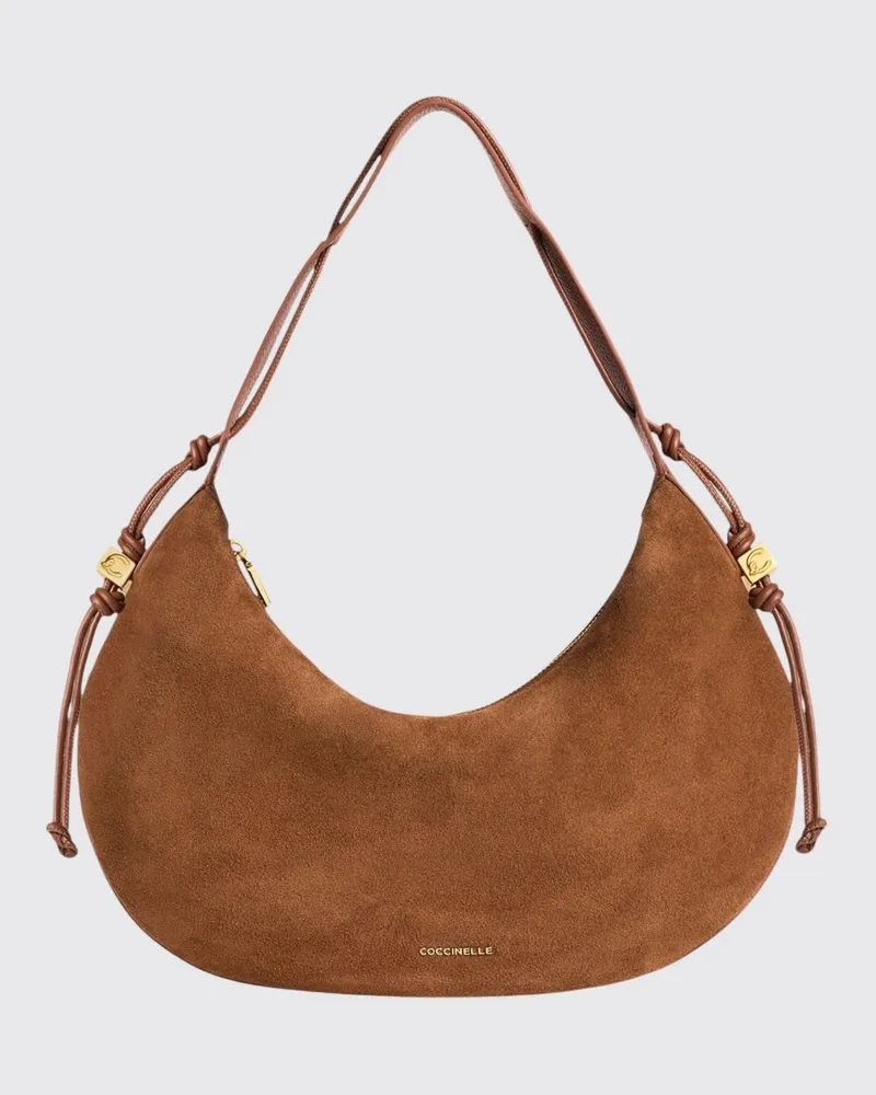 Coccinelle Schultertasche damen Camel