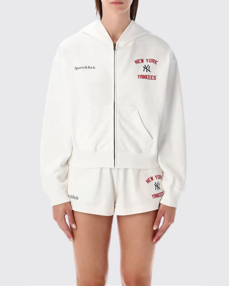 SPORTY & RICH Sweatshirt damen Sporty & Rich Weiß