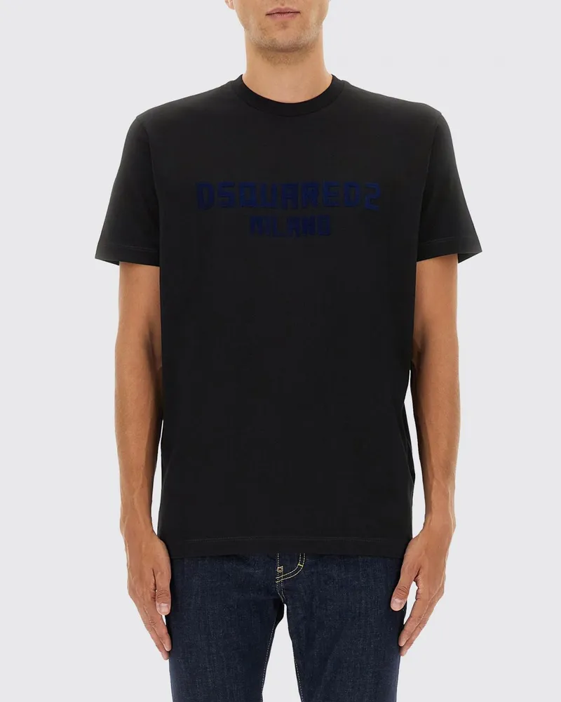Dsquared2 T-shirt herren Schwarz