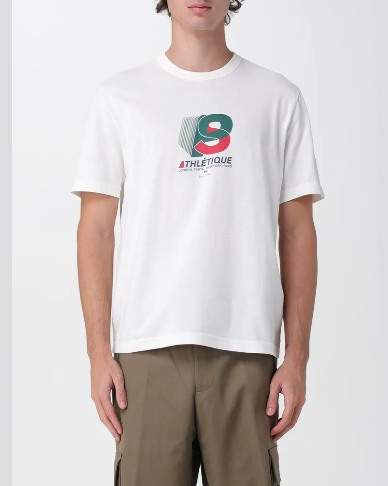 Paul Smith T-shirt herren Weiß