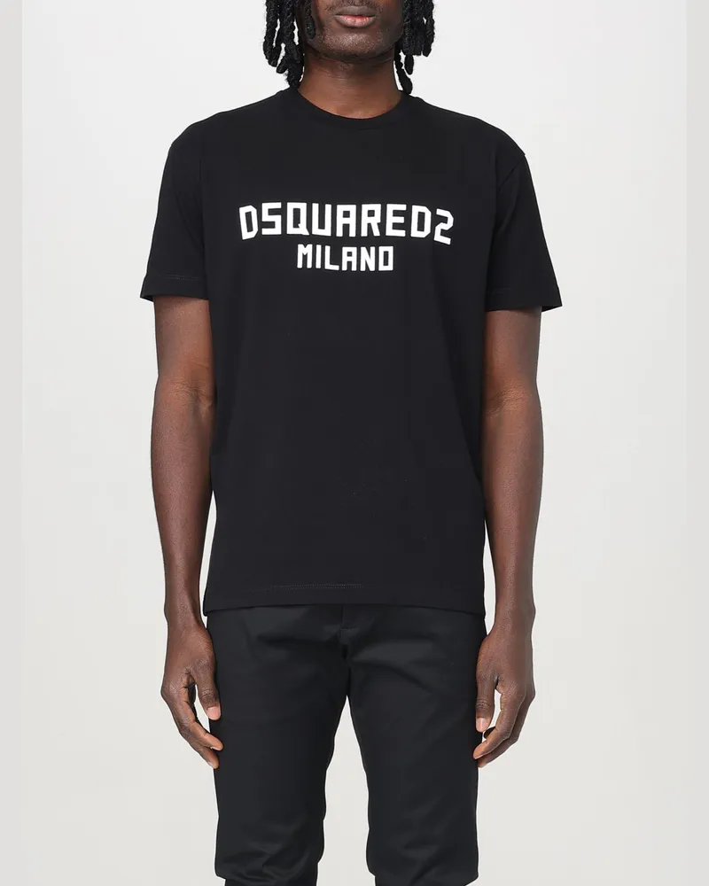 Dsquared2 T-shirt herren Schwarz