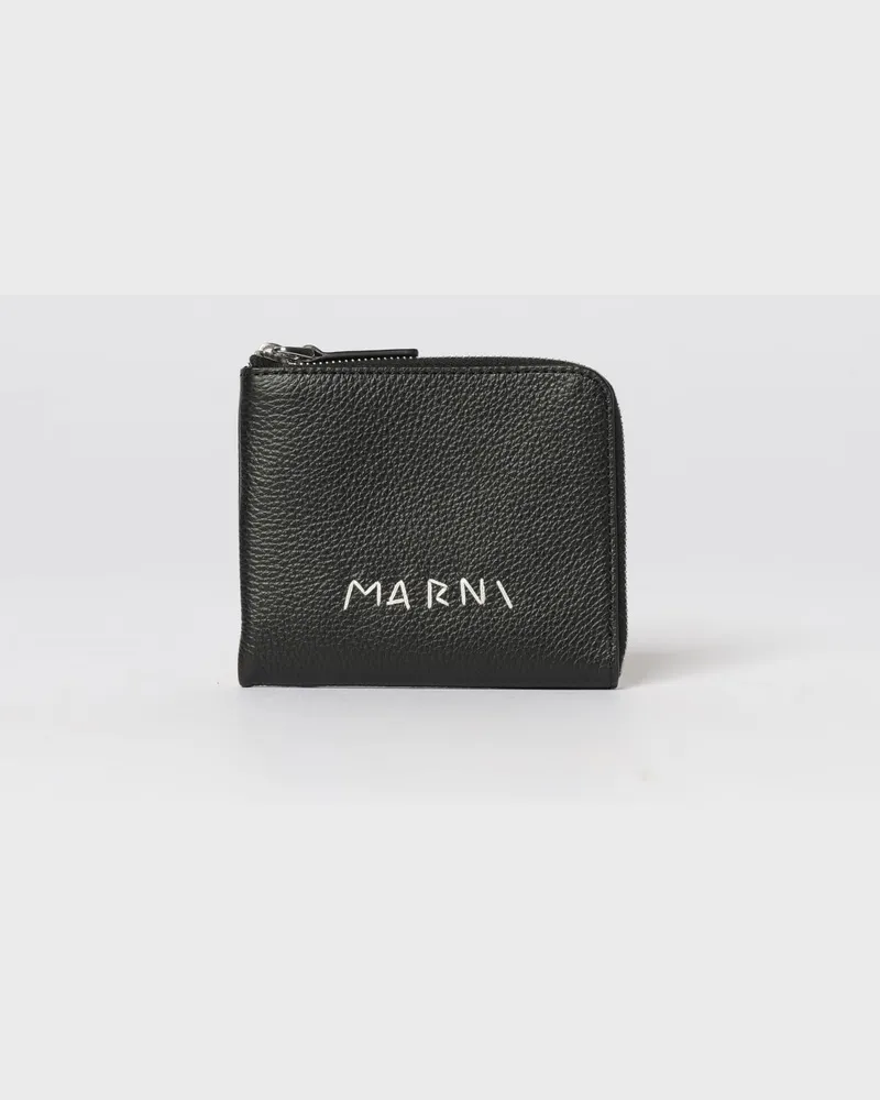 Marni Portemonnaie herren Schwarz