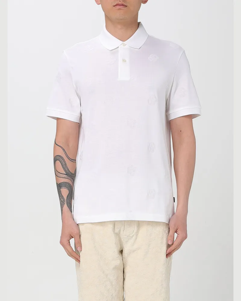 HUGO BOSS Polo herren Weiß