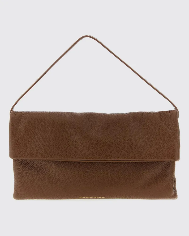 Elisabetta Franchi Schultertasche damen Braun