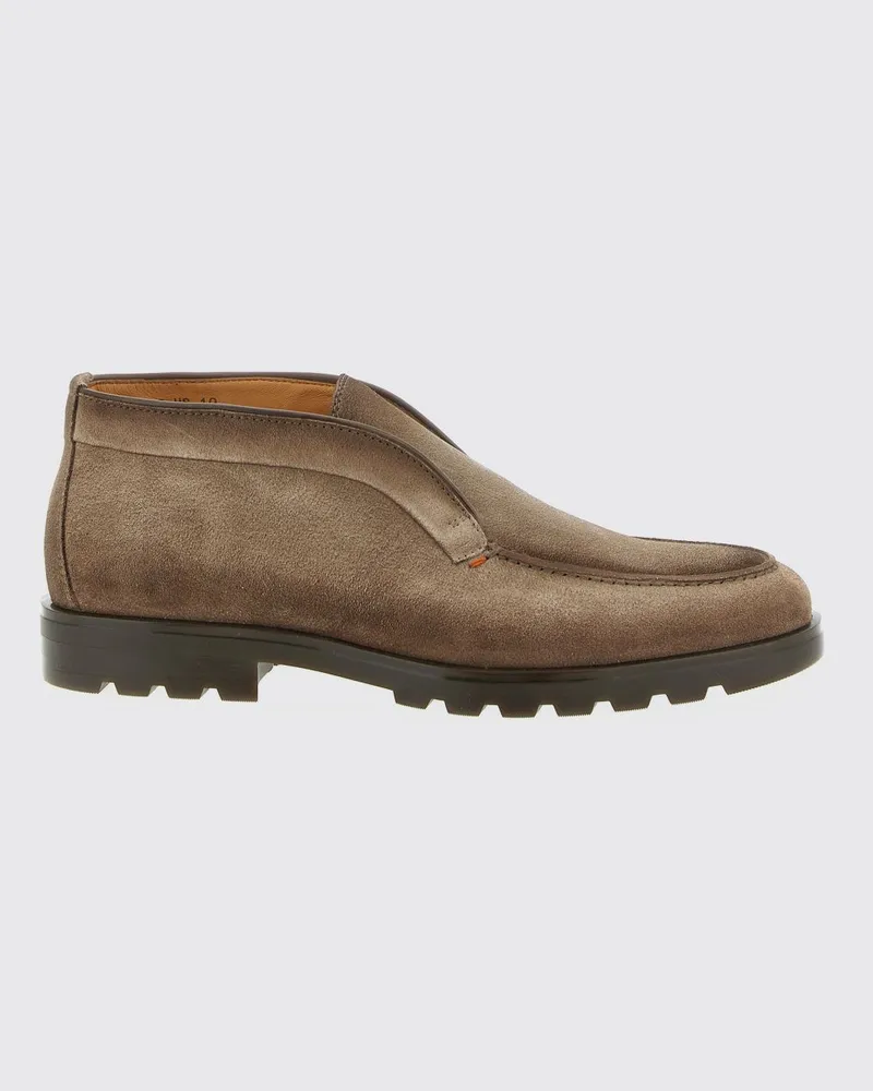 Santoni Schuhe herren Braun