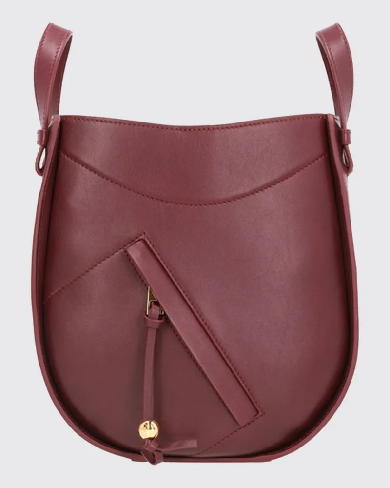 Loewe Schultertasche damen Weinrot