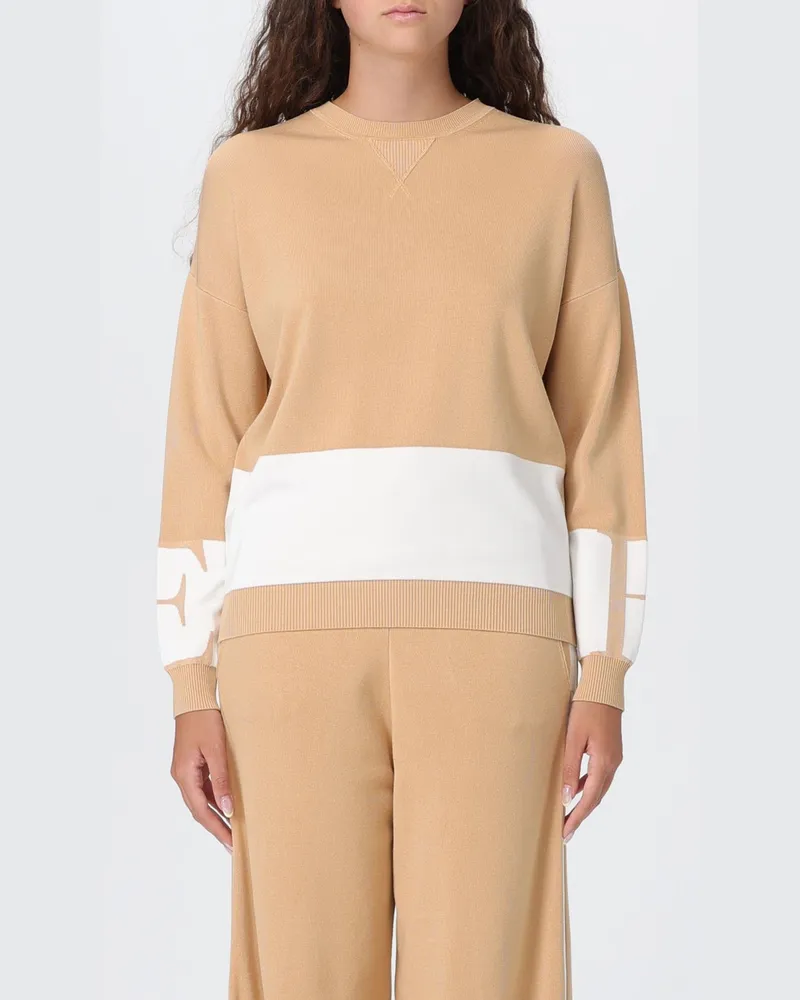 Elisabetta Franchi Pullover damen Beige