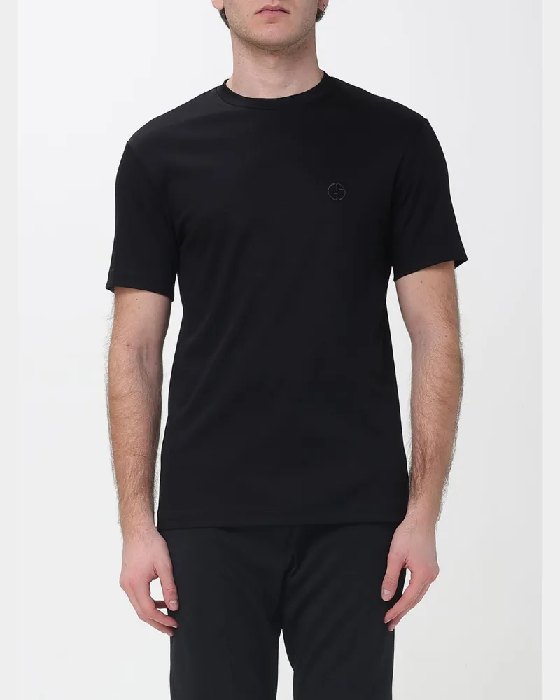 Giorgio Armani T-shirt herren Schwarz