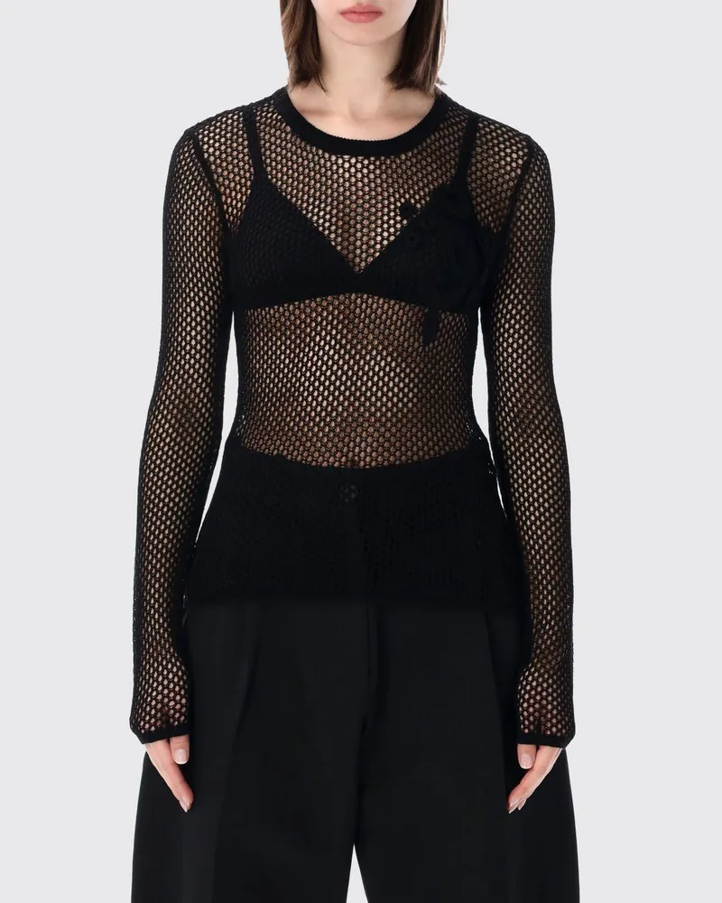 Ganni Top damen Schwarz