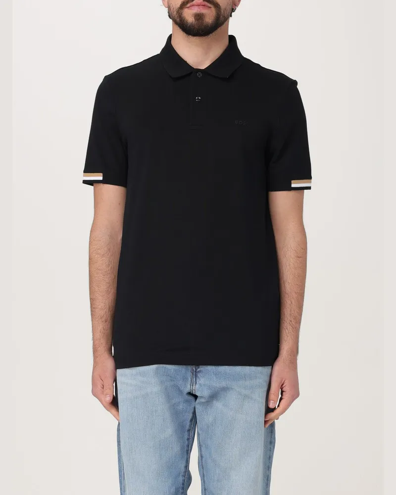 HUGO BOSS Polo herren Schwarz