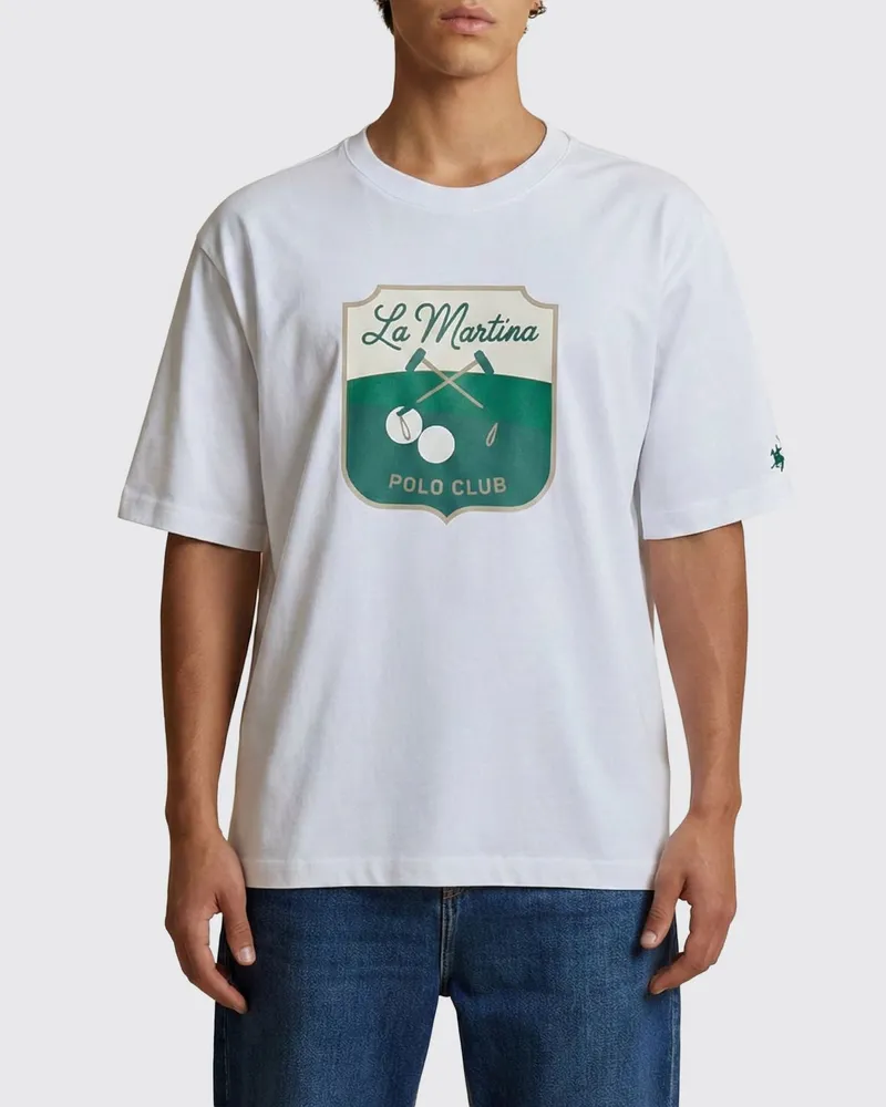 La Martina T-shirt herren Weiß