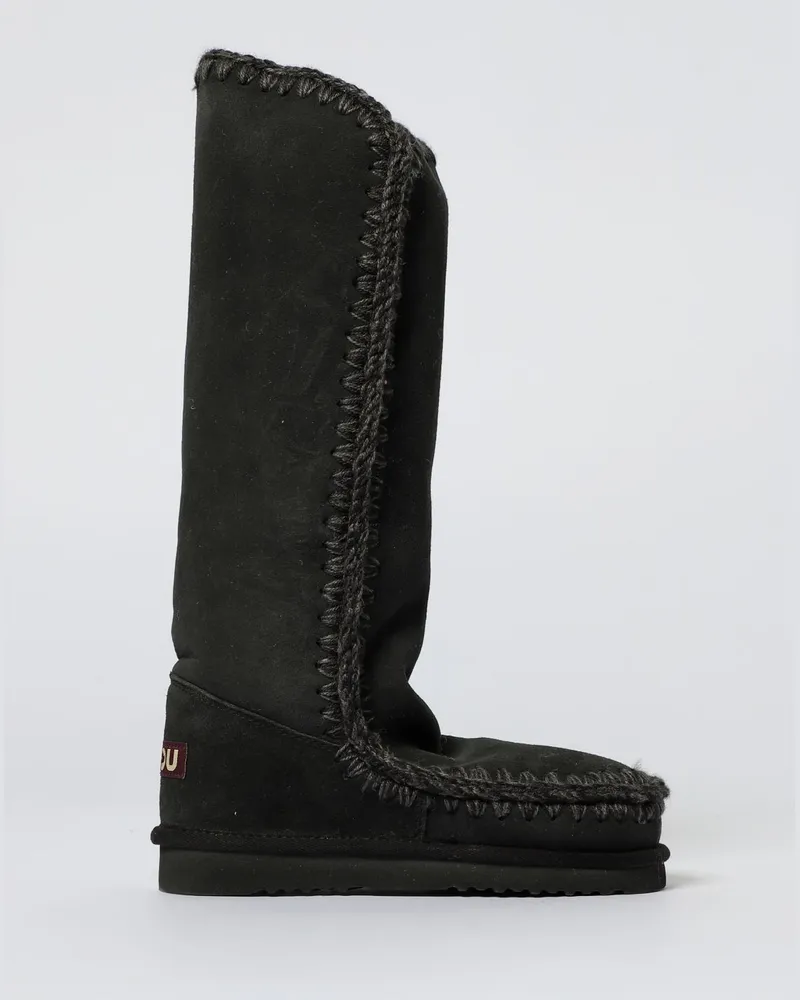 Mou Flache stiefeletten damen Schwarz