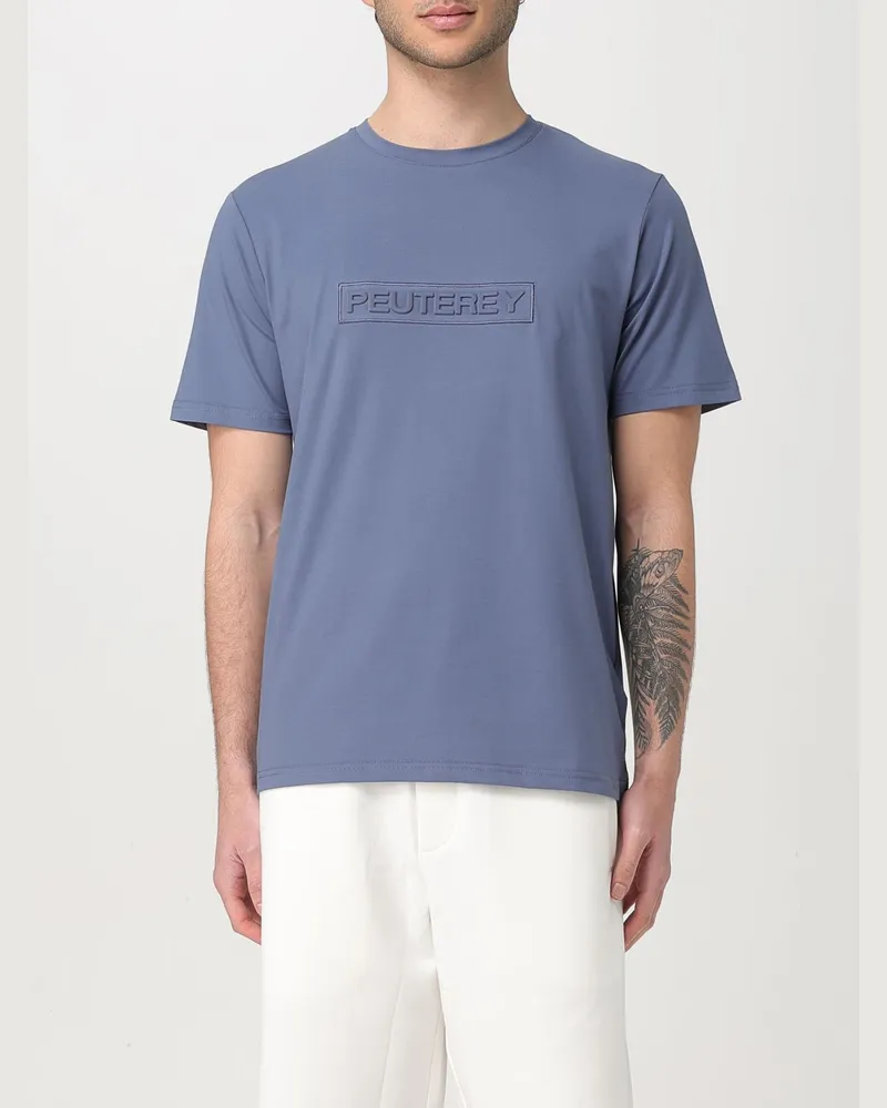 Peuterey T-shirt herren Blau