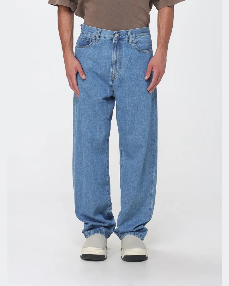Carhartt WIP Straight-Leg-Jeans Landon aus Baumwolldenim Blau