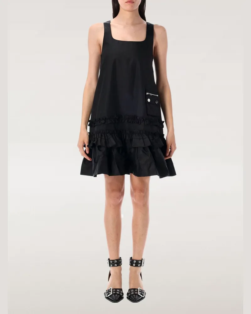 Ganni Kleider damen Schwarz