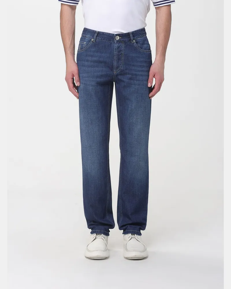 Brunello Cucinelli Hose herren Blau