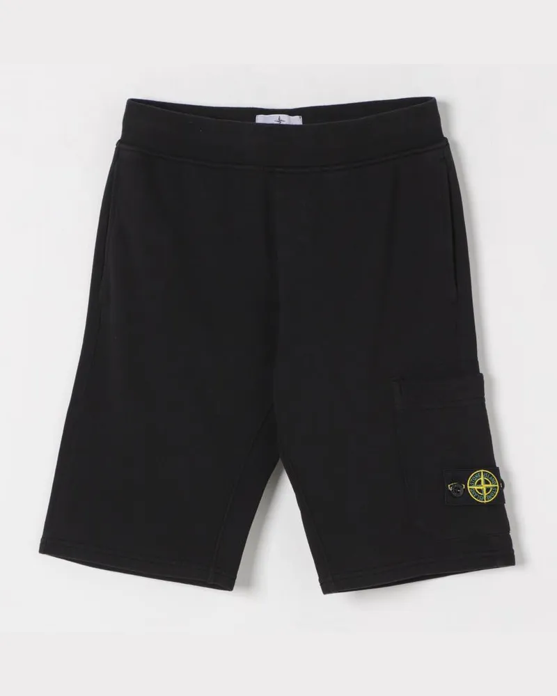 Stone Island Shorts kinder Schwarz