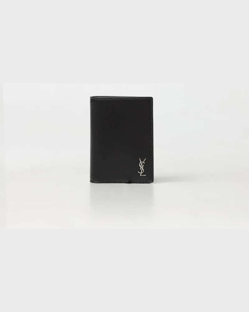 Saint Laurent Portmonnaie herren Schwarz