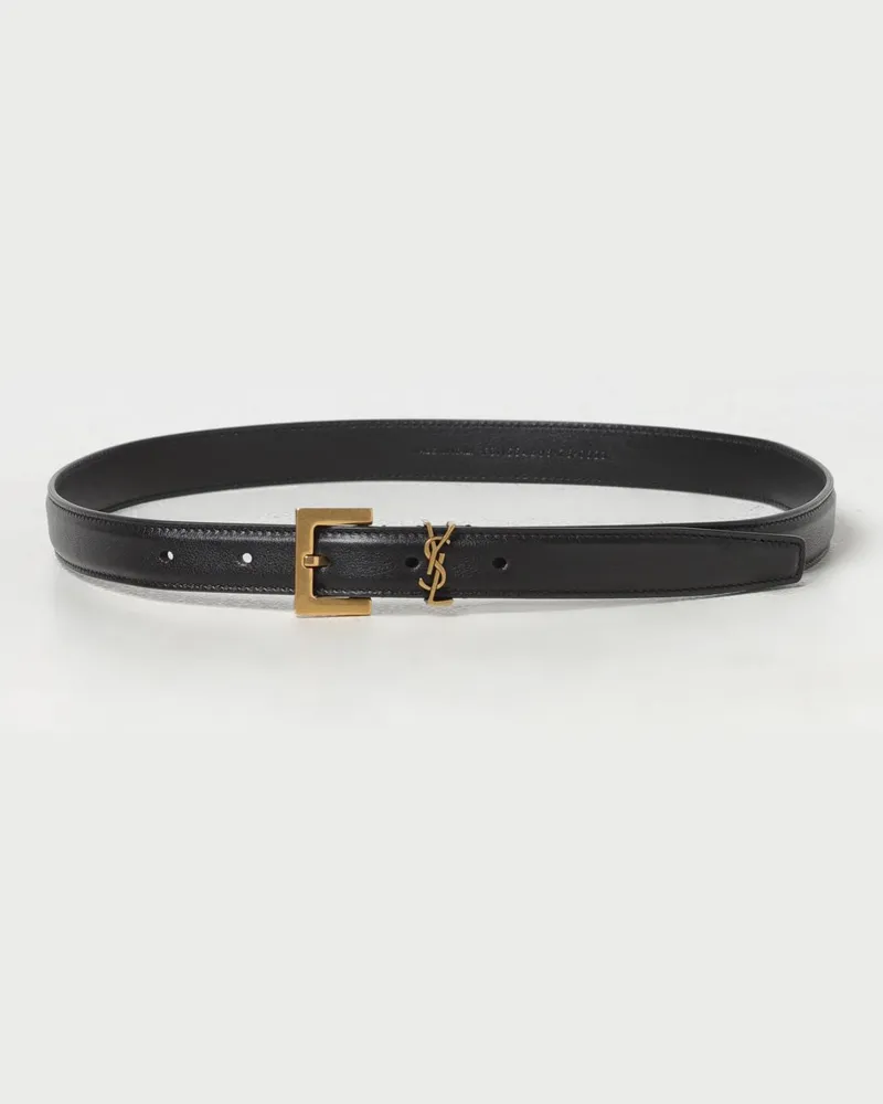 Saint Laurent Grtel damen Schwarz