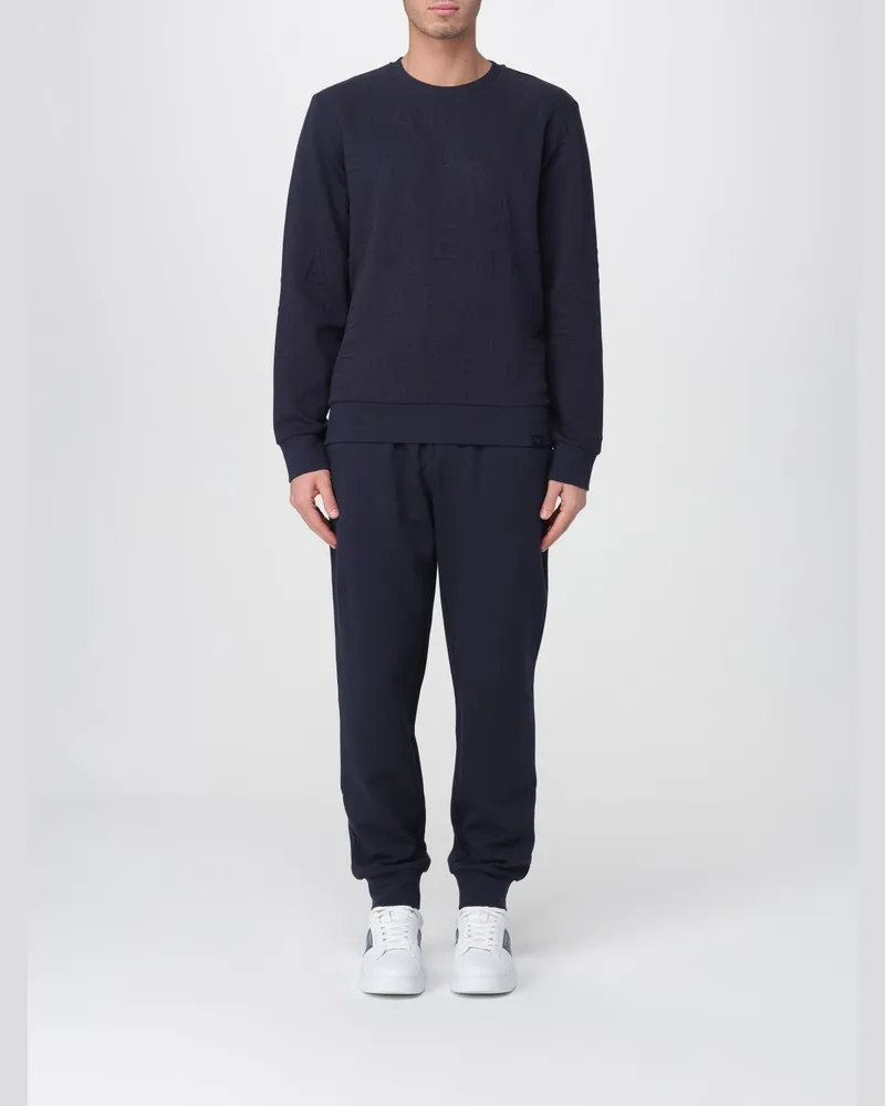 Emporio Armani Pullover herren Blau