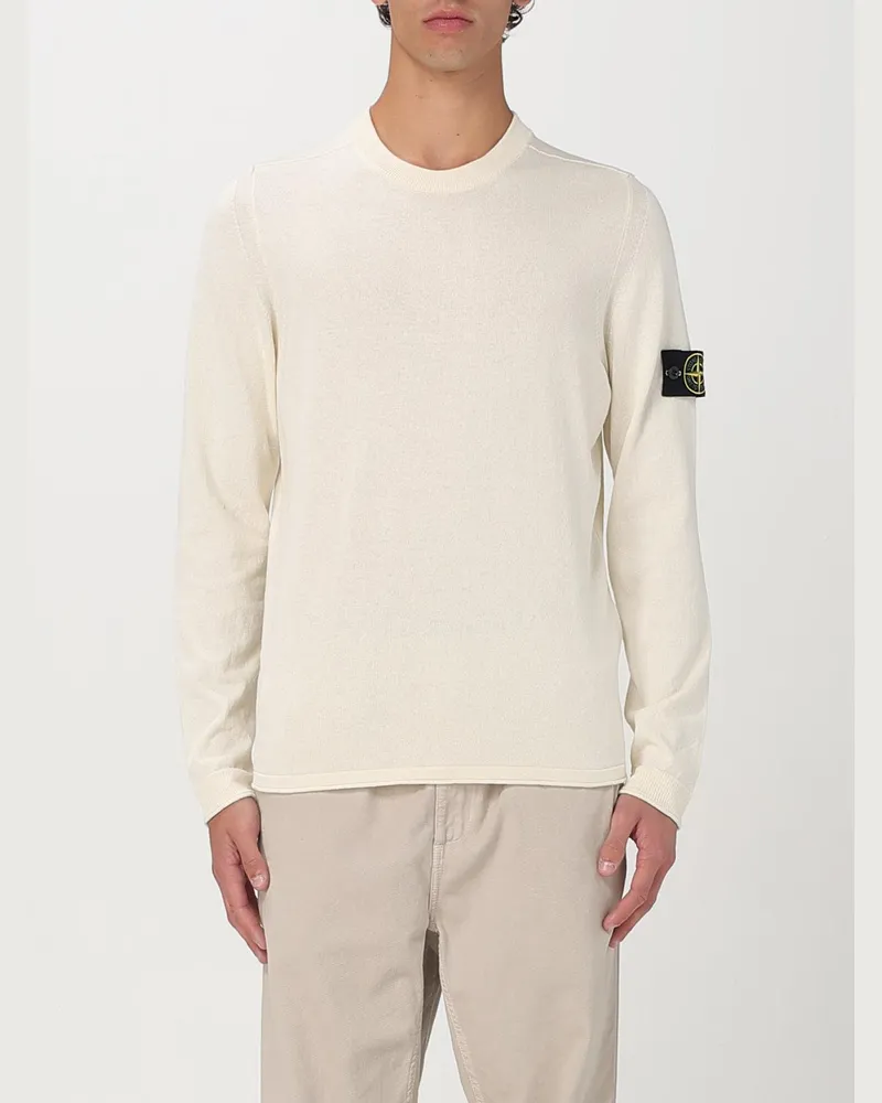 Stone Island Pullover herren Ivory