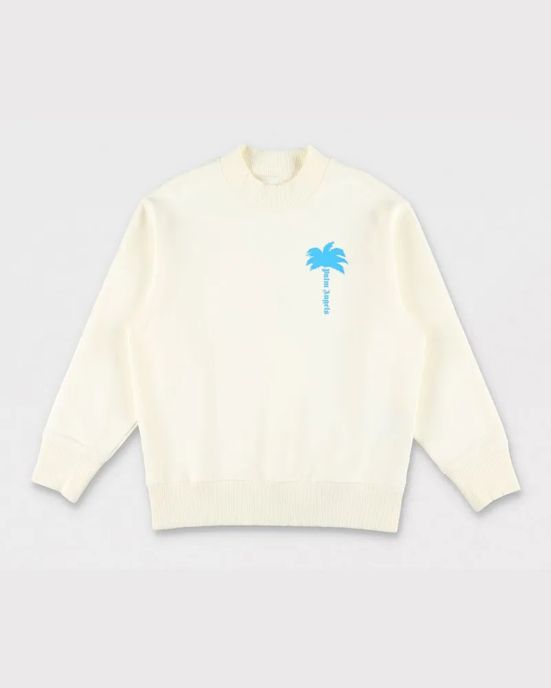 Palm Angels Pullover kinder Weiß