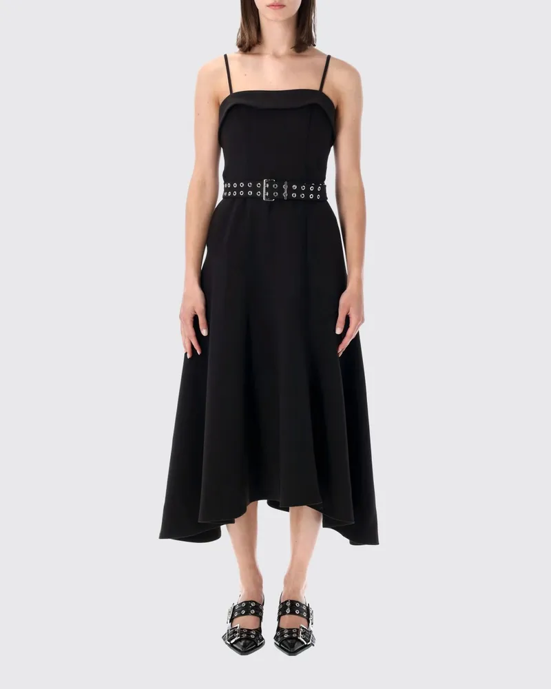 Ganni Kleid damen Schwarz