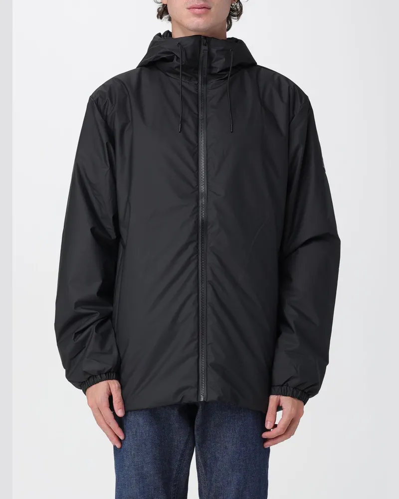 RAINS Jacke herren Schwarz