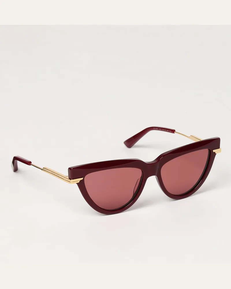 Bottega Veneta Brillen damen Burgunderrot