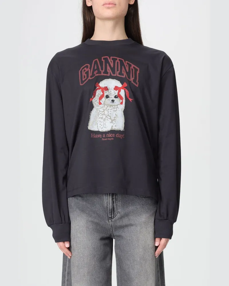 Ganni Pullover damen Schwarz