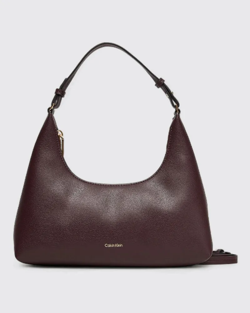 Calvin Klein Minitasche damen Burgunderrot